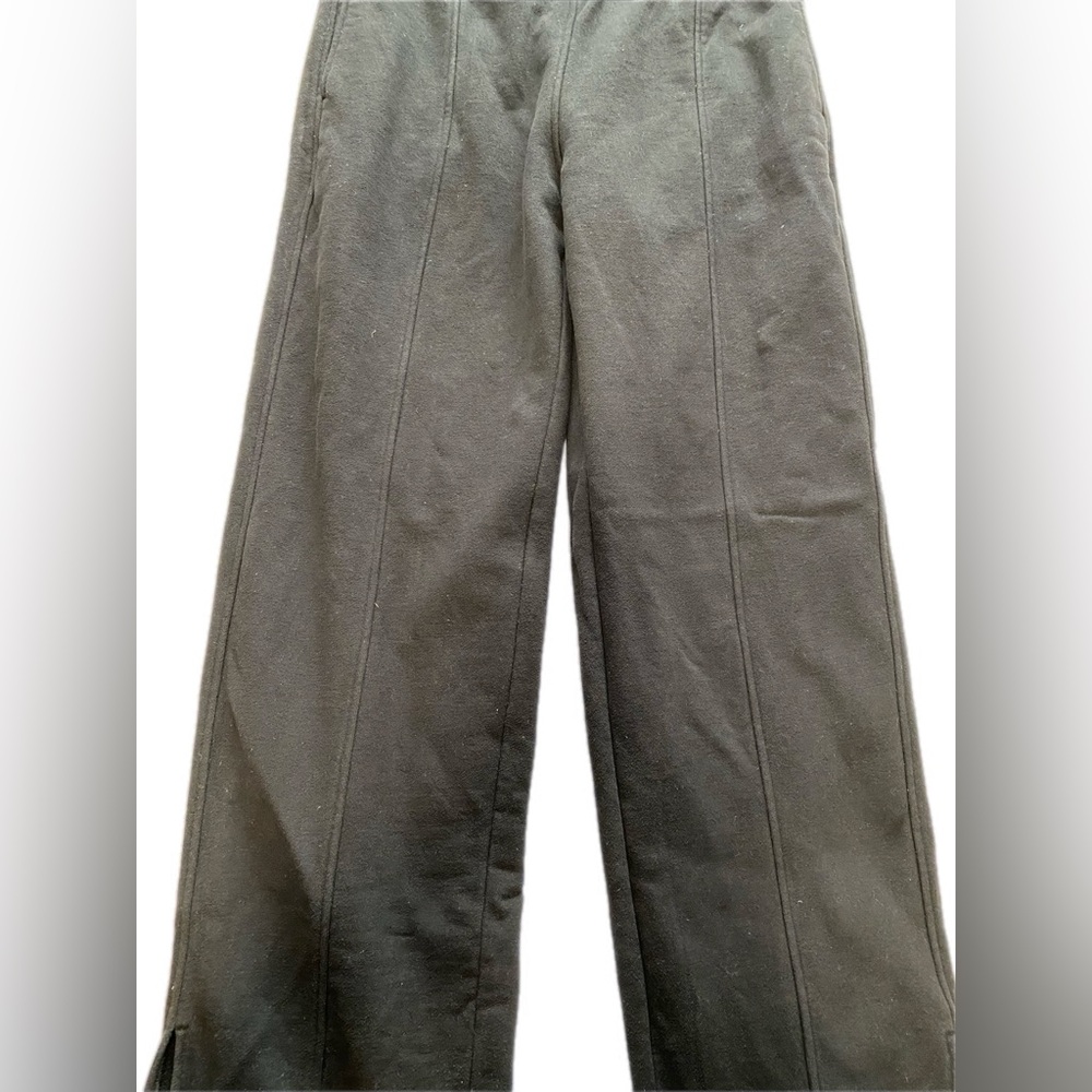 Alo High-Waist Straight Leg Slit Sweatpant - Picture 8 of 16